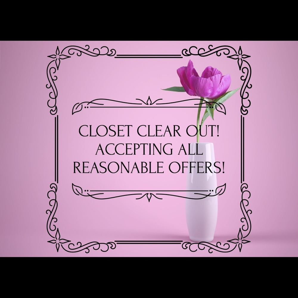 CLOSET CLEAR OUT!